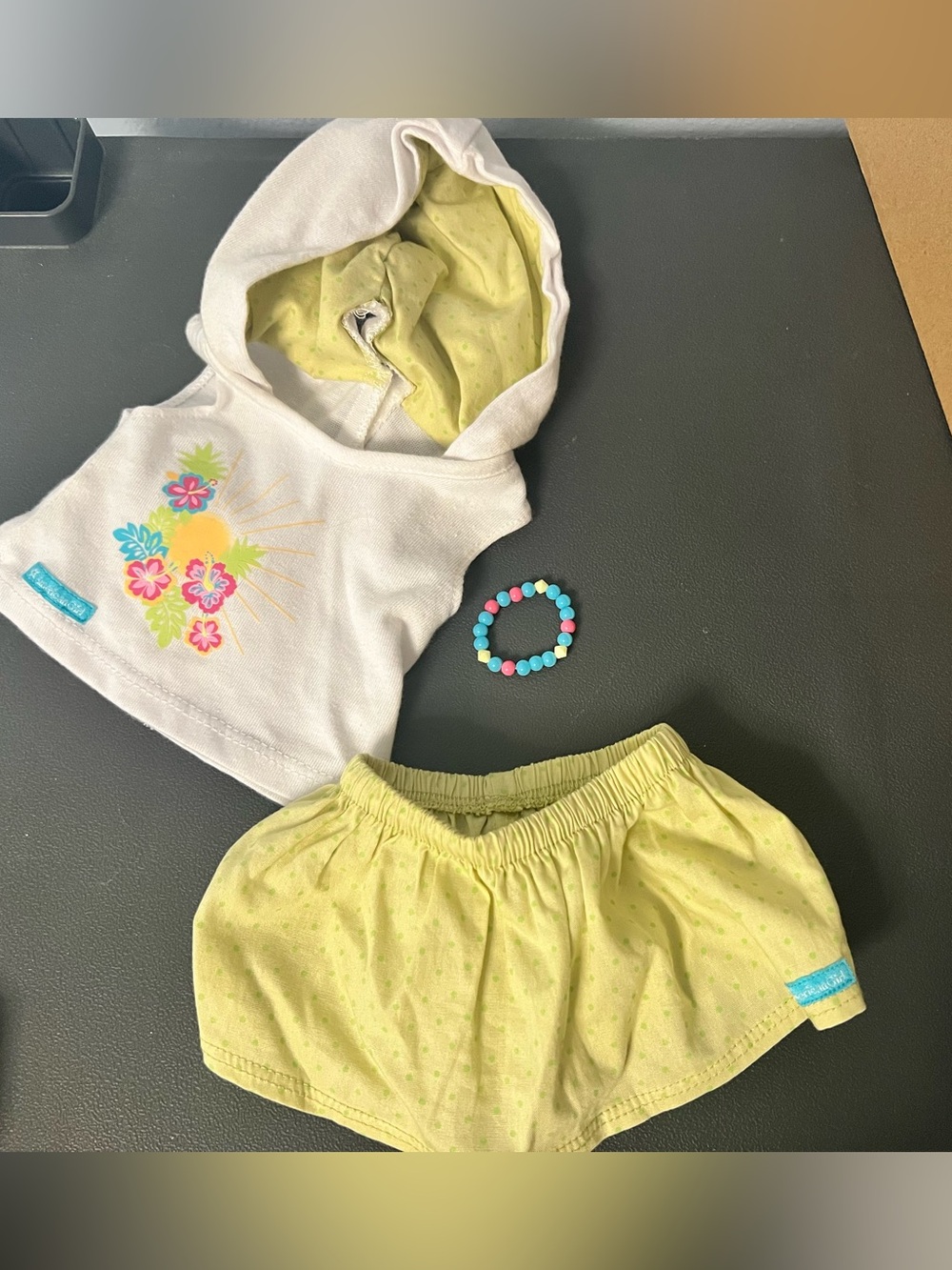 American Girl Truly Me Summer Hoodie Set - Retired Item